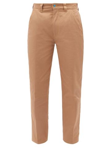 Icecream - Cotton Work Trousers - Mens - Brown