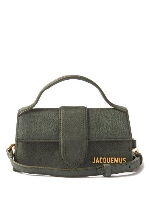 Jacquemus - Bambino Leather Bag - Womens - Dark Khaki