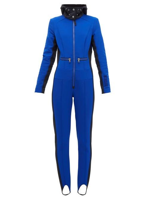 Matchesfashion.com Bogner - Delizia Shell Ski All In One - Womens - Blue
