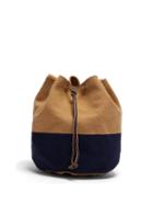 Matchesfashion.com Guanabana - Tula Bi-colour Woven Cross-body Bag - Mens - Navy Beige