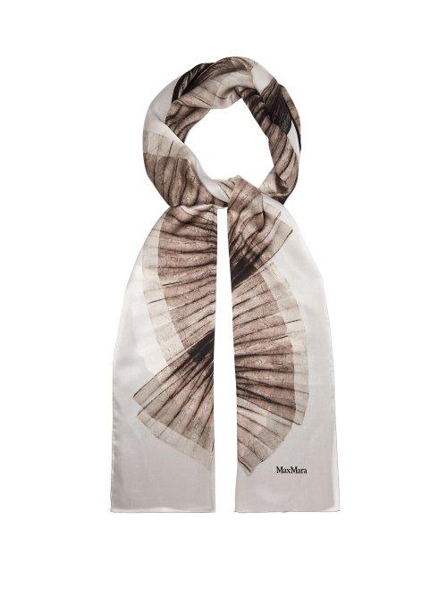 Matchesfashion.com Max Mara - Rasetto Scarf - Womens - Black
