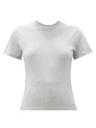 Matchesfashion.com X Karla - The Crew Cotton-jersey T-shirt - Womens - Grey