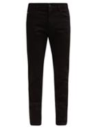 Matchesfashion.com Dolce & Gabbana - Mid-rise Slim-leg Jeans - Mens - Black
