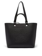Matchesfashion.com Loewe - Anagram-debossed Leather Tote Bag - Womens - Black