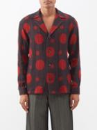 Sasquatchfabrix. - Dot-print Wool Shirt - Mens - Red