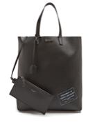 Saint Laurent Stamped Leather Tote