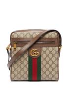 Gucci - Gg-jacquard Coated-canvas Cross-body Bag - Mens - Brown Multi