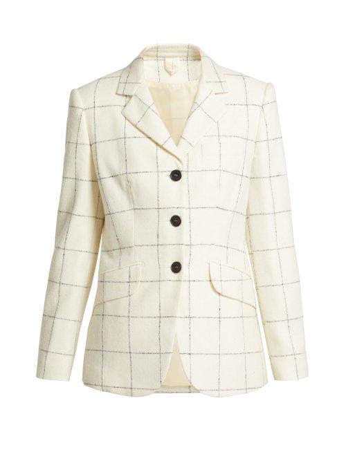 Matchesfashion.com Max Mara - Xander Jacket - Womens - Cream Multi