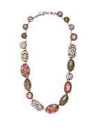 Bottega Veneta Stellular Multi-stone Sterling-silver Necklace