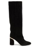 Jimmy Choo - Jayla 85 Suede Knee-high Boots - Womens - Black
