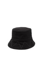 Matchesfashion.com And Wander - Reflective Stitching Bucket Hat - Mens - Black