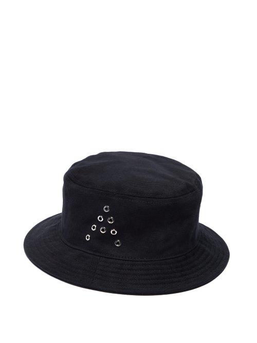 Matchesfashion.com Acne Studios - Buk A Cotton Twill Bucket Hat - Mens - Black