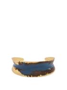 Matchesfashion.com Albus Lumen - Painted Cuff - Womens - Blue