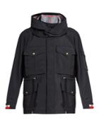 Moncler Gamme Bleu Drawstring-waist Lightweight Hooded Field Jacket
