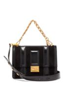 Matchesfashion.com Fendi - Kan U Medium Leather And Suede Cross Body Bag - Womens - Black