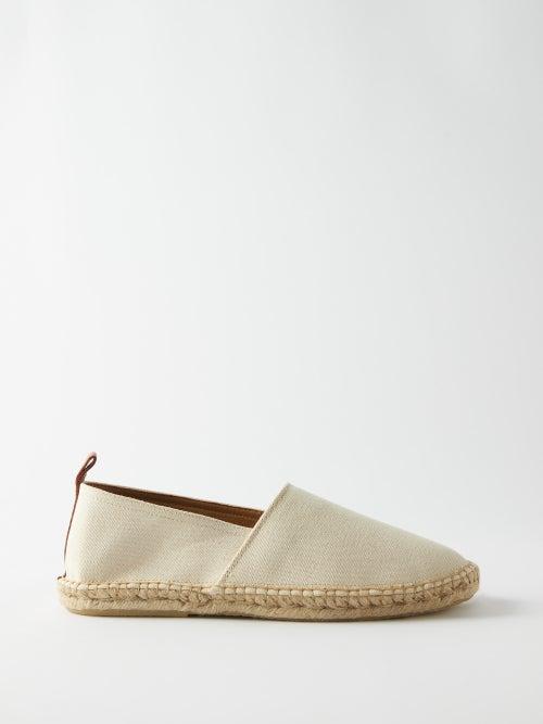 Frescobol Carioca - Helio Cotton-canvas Espadrilles - Mens - Beige