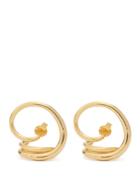 Charlotte Chesnais Round Trip Gold-plated Earrings