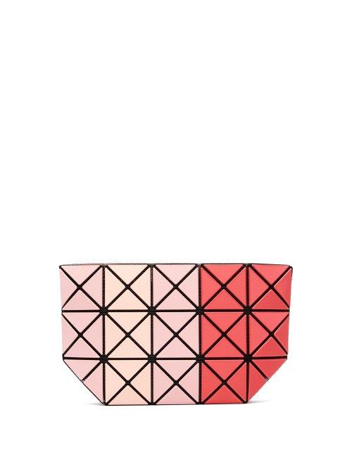 Matchesfashion.com Bao Bao Issey Miyake - Prism Zipped Pouch - Womens - Pink Multi