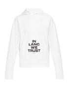 Matchesfashion.com Helmut Lang - Standard Printed Cotton Hooded Sweatshirt - Mens - White