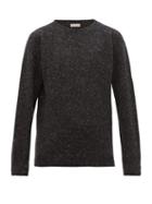 Matchesfashion.com Margaret Howell - Saddle Crew Neck Cashmere Sweater - Mens - Black