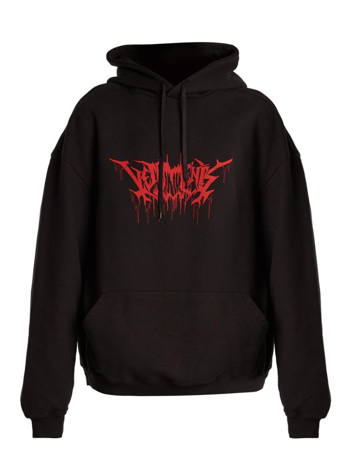 Vetements Logo-print Oversized Cotton-blend Sweatshirt