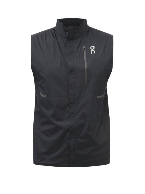 On - Weather Technical-ripstop Gilet - Mens - Black