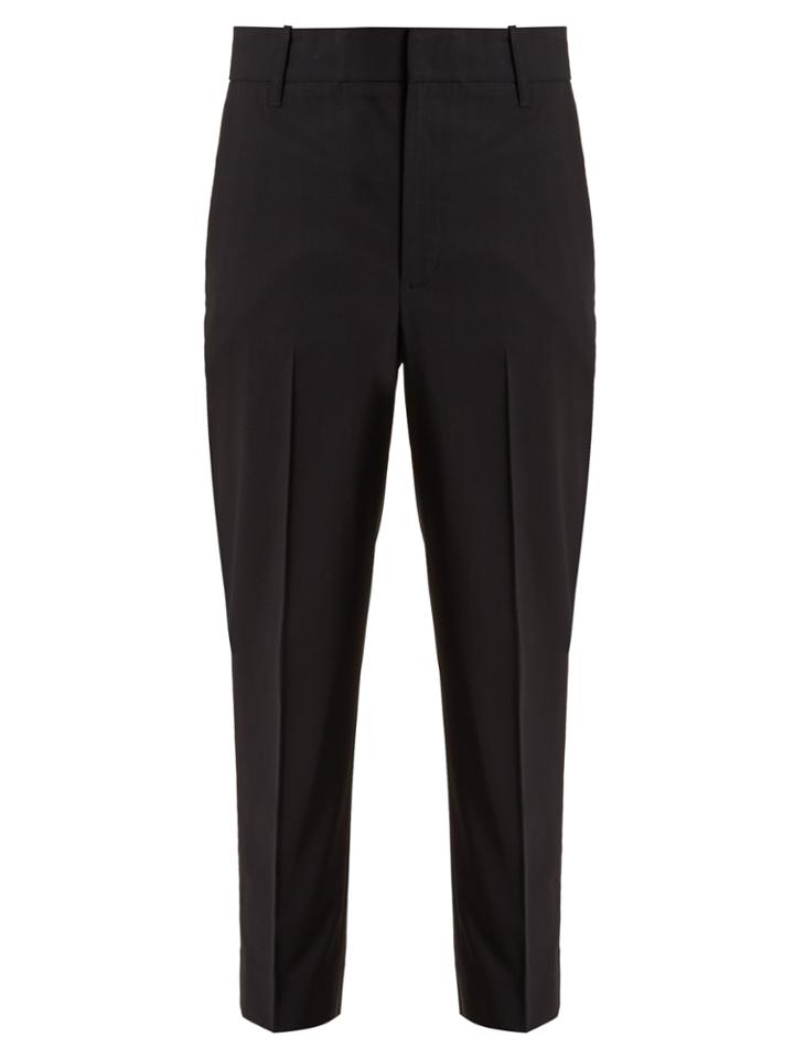 Vince Slim-leg Wool-blend Trousers