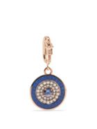 Selim Mouzannar - Kastak Diamond, Sapphire & 18kt Rose-gold Charm - Womens - Blue Multi