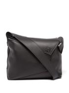 Loewe - Puzzle Large Leather Shoulder Bag - Mens - Black