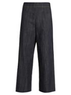 Adam Lippes Wide-leg Cropped Jeans