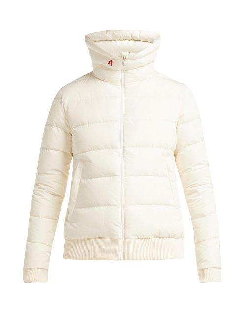 Matchesfashion.com Perfect Moment - Super Star Quilted Down Ski Jacket - Womens - White
