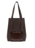Matchesfashion.com Lutz Morris - Seveny Grained Leather Tote Bag - Womens - Brown