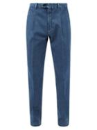 Brioni - Saba Pleated Jeans - Mens - Blue