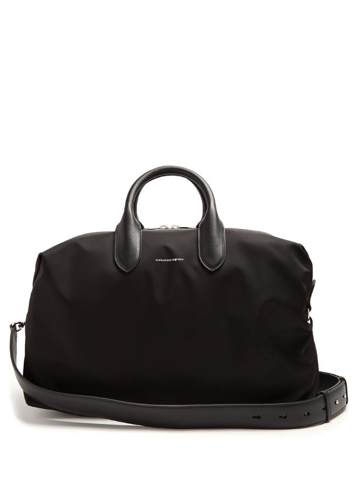Alexander Mcqueen Medium Nylon Holdall