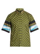 Givenchy Box-cut Short-sleeved Cotton Shirt