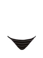 Matchesfashion.com Solid & Striped - The Morgan Striped Bikini Briefs - Womens - Black Stripe