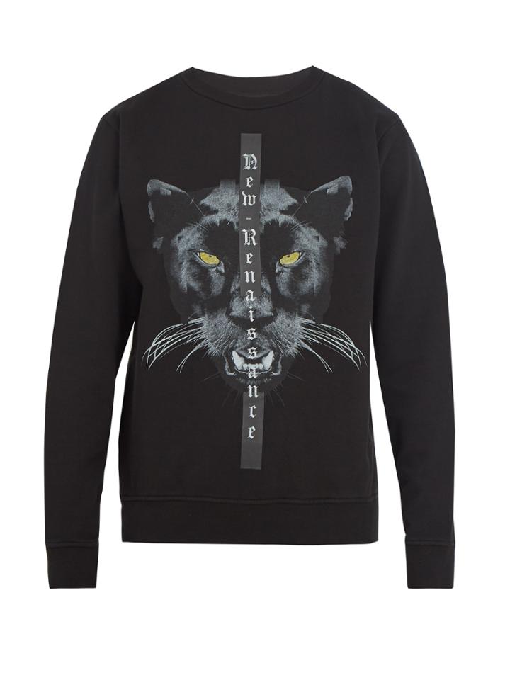 Marcelo Burlon Yune Cotton-jersey Sweatshirt