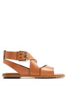 Tod's Crossover-strap Leather Sandals