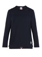 Matchesfashion.com Thom Browne - Relaxed Fit Cotton Piqu T Shirt - Mens - Navy
