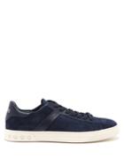 Matchesfashion.com Tod's - Low Top Suede Trainers - Mens - Navy
