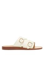 Gabriela Hearst - Tom Buckled Leather Sandals - Womens - White