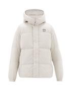 Matchesfashion.com 66north - Dyngja Hooded Quilted Down Jacket - Mens - Silver