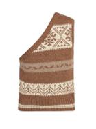 Matchesfashion.com Sasquatchfabrix - Nordic Knit One Shoulder Sleeveless Sweater - Mens - Brown Multi