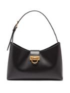 Salvatore Ferragamo - Trifolio Leather Shoulder Bag - Womens - Black