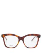 Matchesfashion.com Dior - 30montaignemini Butterfly Acetate Glasses - Womens - Tortoiseshell