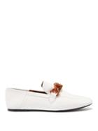 Matchesfashion.com Joseph - Collapsible Leather Loafers - Womens - White