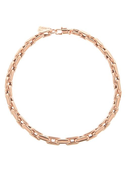 Matchesfashion.com Lauren Rubinski - Link-chain 14kt Rose-gold Necklace - Womens - Rose Gold