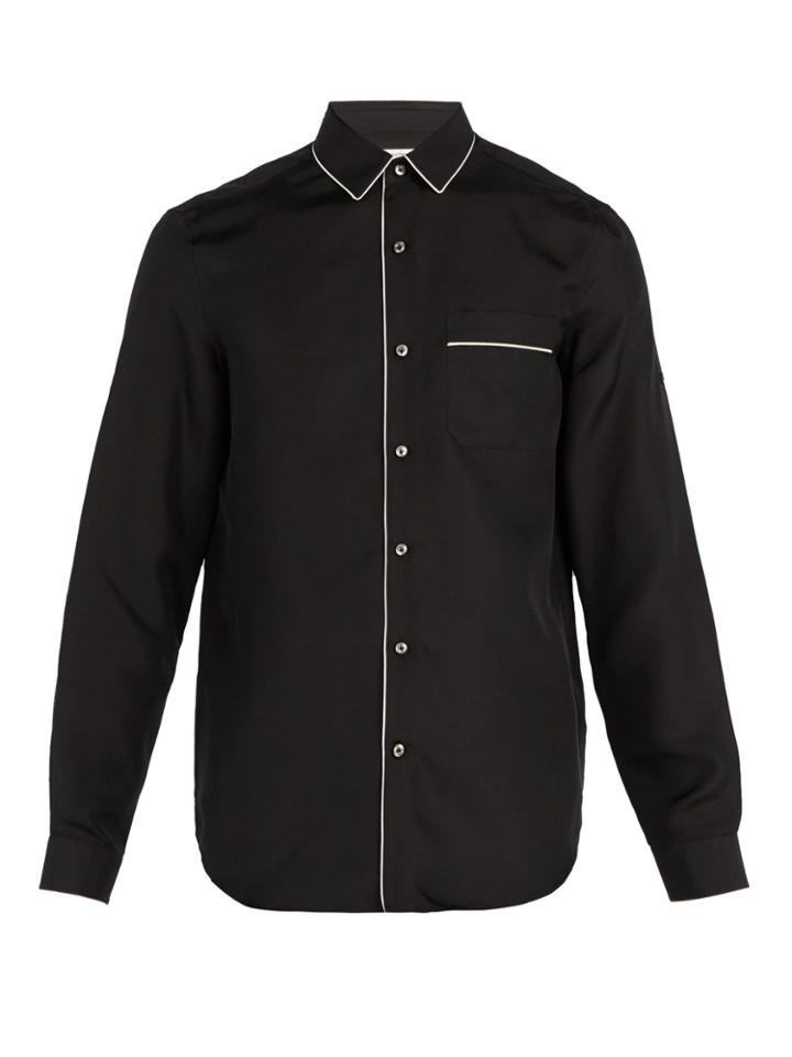 Valentino Pyjama-style Silk Shirt