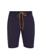 Matchesfashion.com Paul Smith - Cotton Jersey Shorts - Mens - Navy