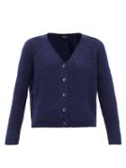 Matchesfashion.com Weekend Max Mara - Berbice Cardigan - Womens - Navy